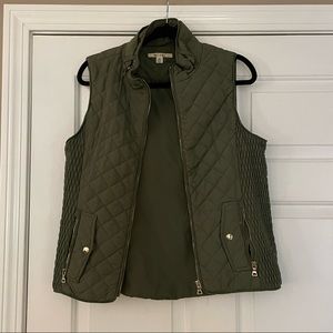 Miami brand olive green vest